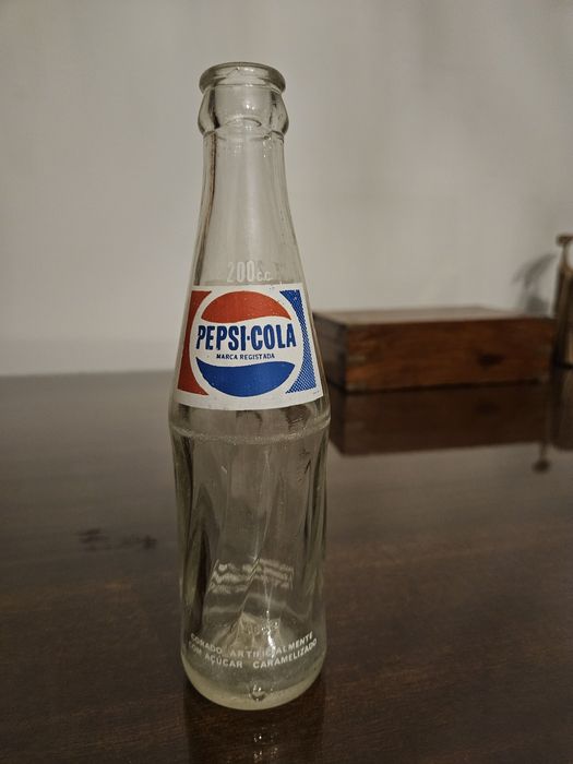 Garrafa de pepsi muito antiga