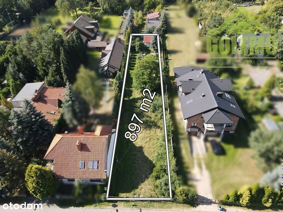 Działka budowlana / 897m2 / Wrzosowisk ul. Zimowa