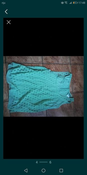 Bluzka cytrynowa. Pull & bear