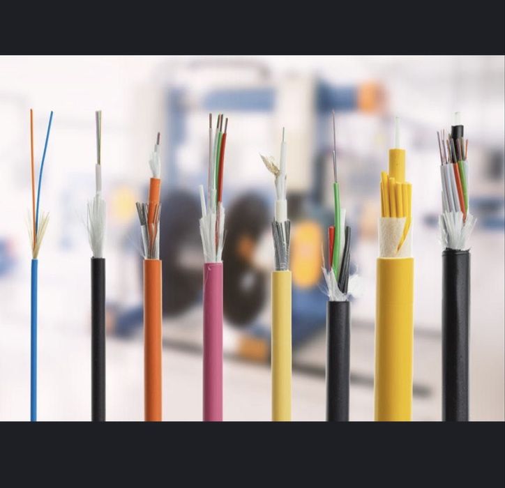 serviços de telefonia - fibra óptica - internet - cabeamento em geral