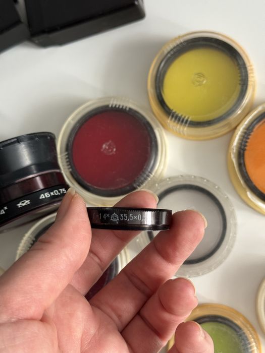 Плівкові камери, фільтри, дальномір