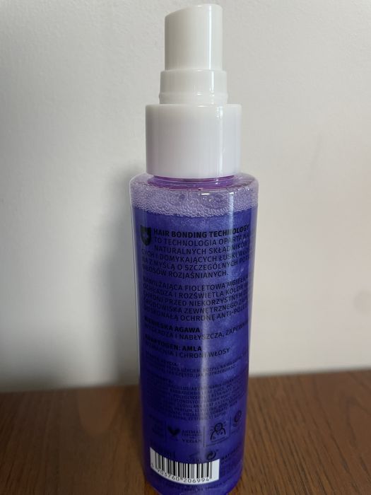 Mgiełka rozświetlająca do włosów blond Yope