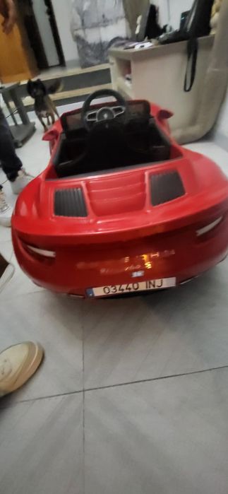 Carro porshe de criança ate 7-8 anos