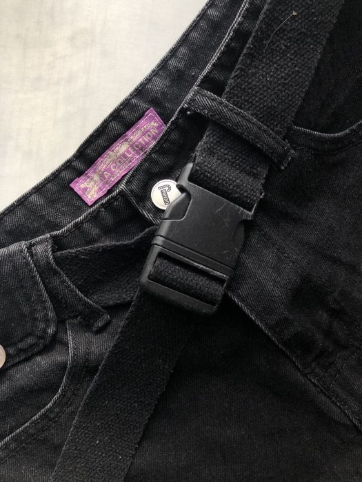 Шорти жіночі джинсові з ремінцем la collection чорні