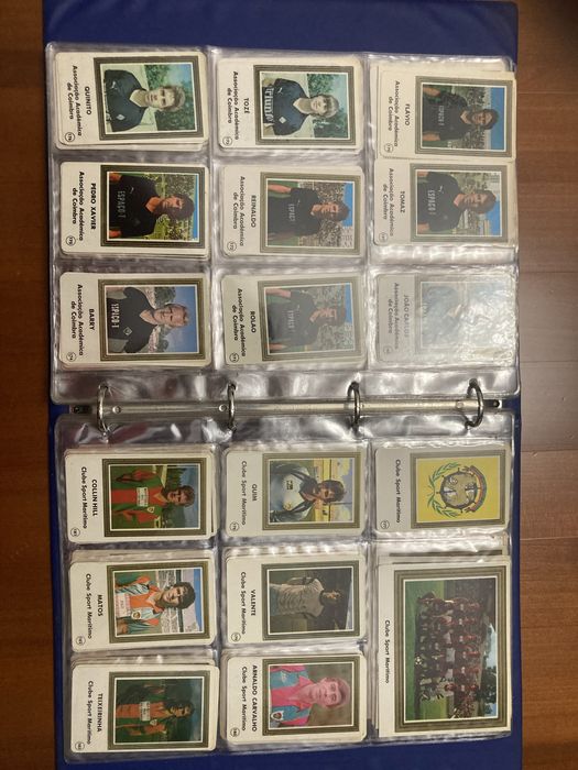 CADERNETA CROMOS/CALENDARIOS “OS NOTAVEIS DO FUTEBOL 1ª DIVISAO” 1987