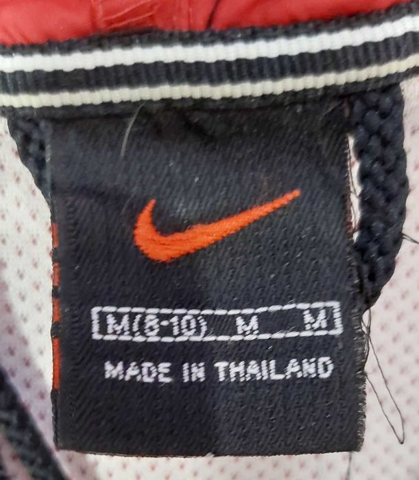 Анорак Куртка ветровка Nike Найк червона з чорним Оригінал!