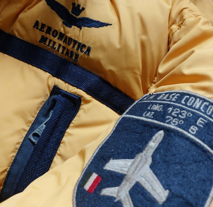 Aeronautica militare nowa kurtka puchowa zimowa męska r. 54/XL