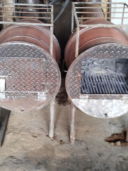 Буржуйка з камазовських дискив