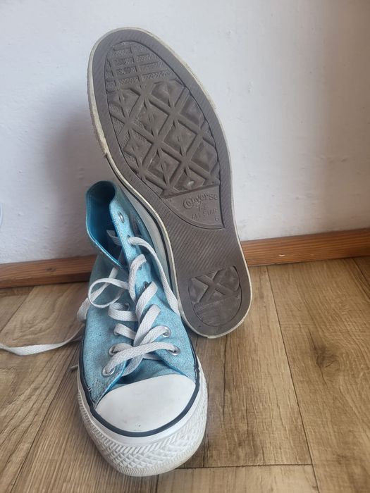 Trampki Converse All Star – błękitne / turkusowe – rozmiar 39