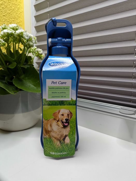 Winston - Butelka podróżna dla psa z miską