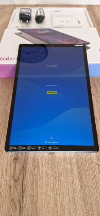 Tablet Lenovo Tab M10 FHD Plus 10,3" | 4/128GB | Jak nowy + NOWE etui