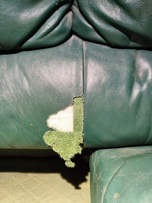 Oddam skórzaną sofę 3x2.5m