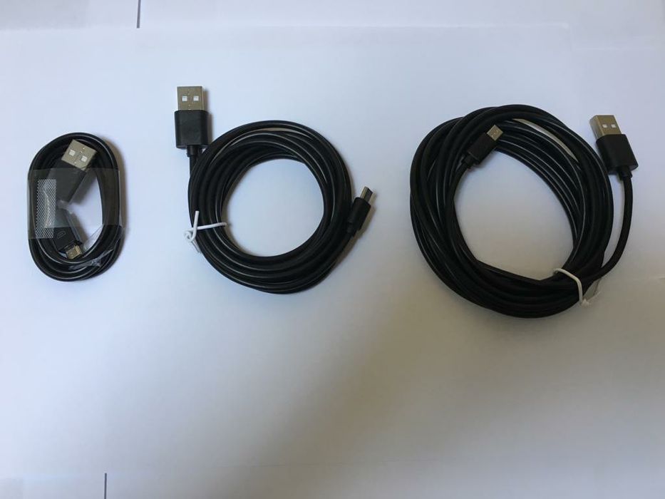 Cabos Micro USB para telemóveis Samsung, Huawei, Xiaomi, LG, Asus