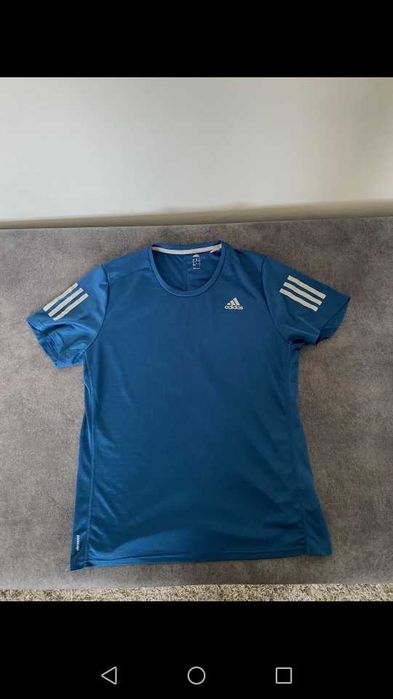 Adidas, oryginalna, niebieska M.