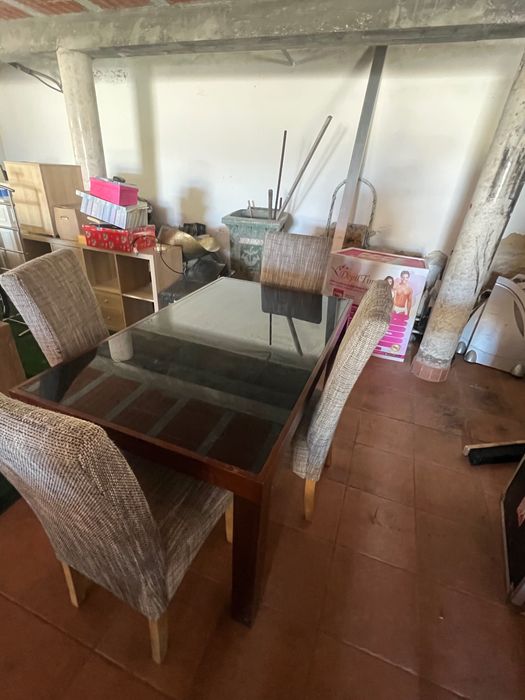 Mesa sala de jantar 4 cadeiras