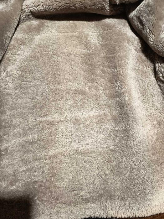 Мужская кожаная зимняя куртка