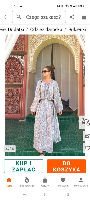 Sukienka Zara r. M oversize