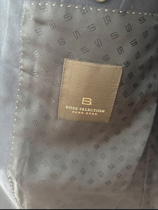 Hugo Boss Selection - elegancki garnitur meski 100% virgin wool