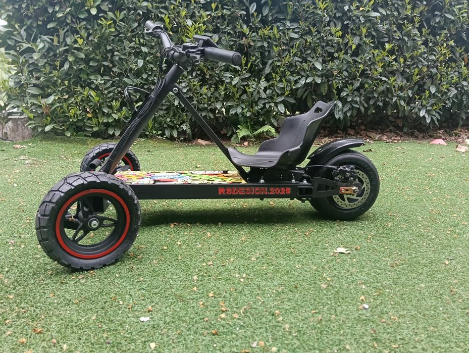 Kart elétrico tipo trike