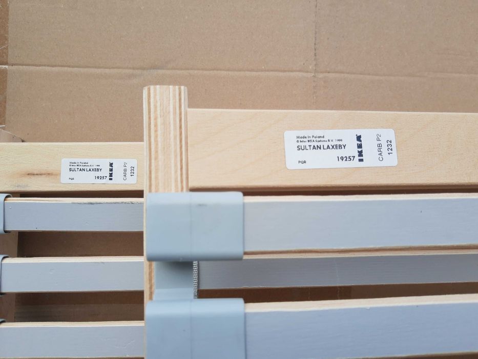 Stelaż do łóżka IKEA Sultan Laxeby 80x200