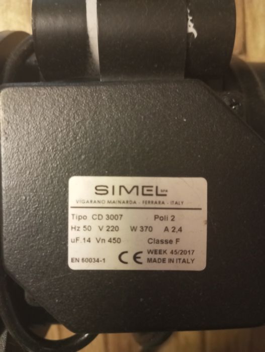 Электродвигатель Simel 0,37kW Italia