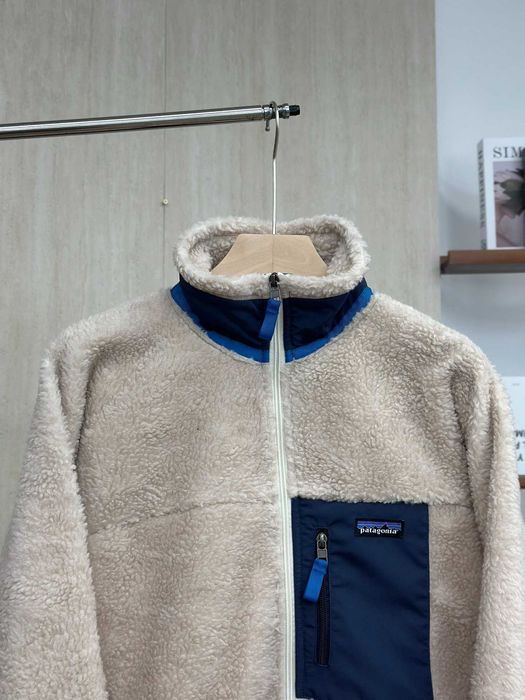 Patagonia Classic Retro-X Kurtka polarowa Patchwork kieszeniowy EUR:L