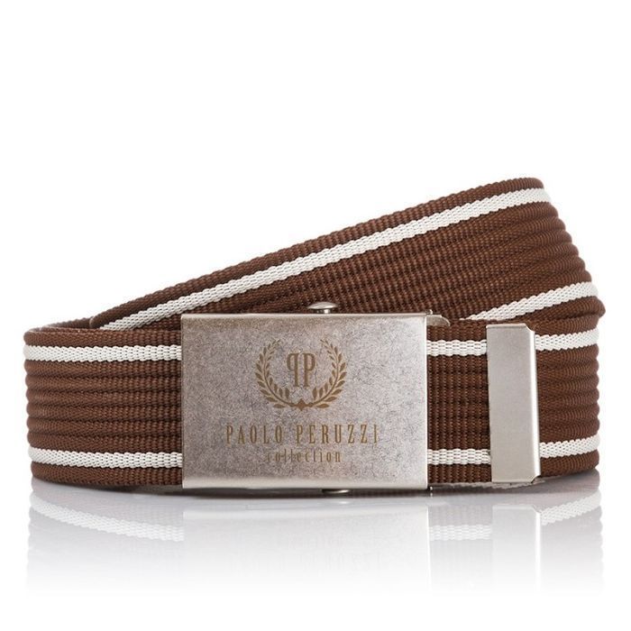 Pasek męski parciany Paolo Peruzzi PW-01-125 CM