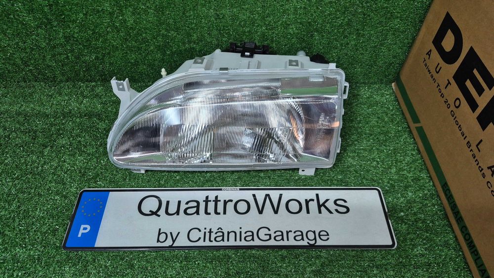 Otica Farol Frente Esquerdo Renault 19 1992 em diante Ref. 551-1117L-LD-E DEPO - NOVO