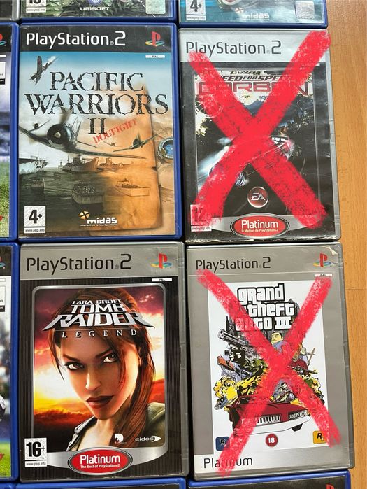 Jogos Playstation 2 em ótimo estado