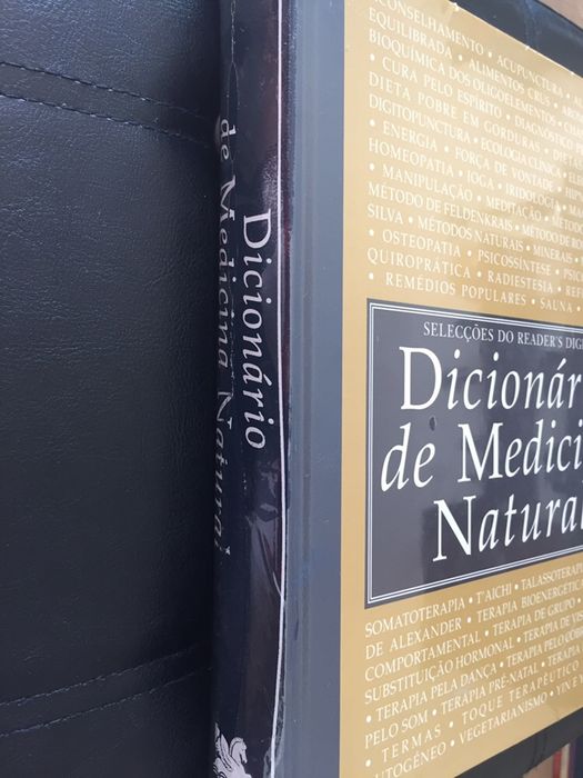 Dicionário de medicina natural. Novo! Ainda embalado