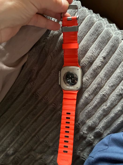Ремінець Nomad Rocky Point Natural Titanium-46mm/49mm