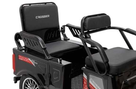 Електроскутер CROSSER Transit TR-5 (800W 72V 20AH) - Сірий