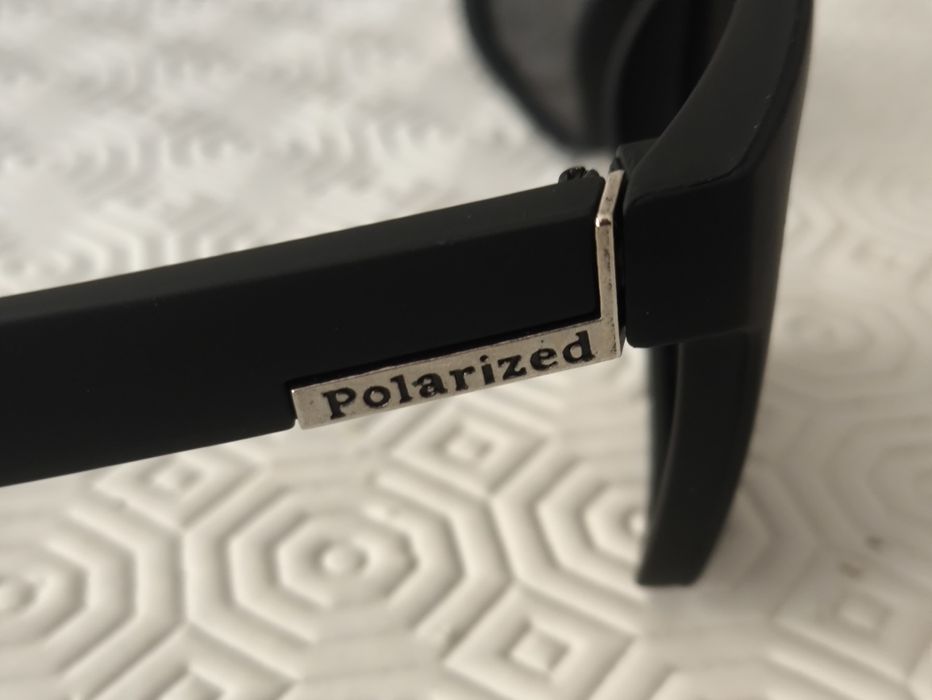 Novos - 3 pares óculos de sol polarizados (preto,azul, vermelho)