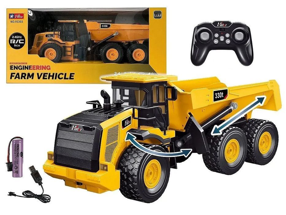 Pojazd budowlany R/C. Adar