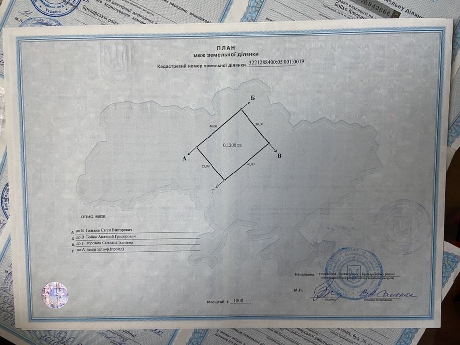 ‼️ Обміняю/ продам приватизовані ділянки під Києвом Броварський район ‼️250$ сотка ‼️ Терміново ‼️ Власник‼️