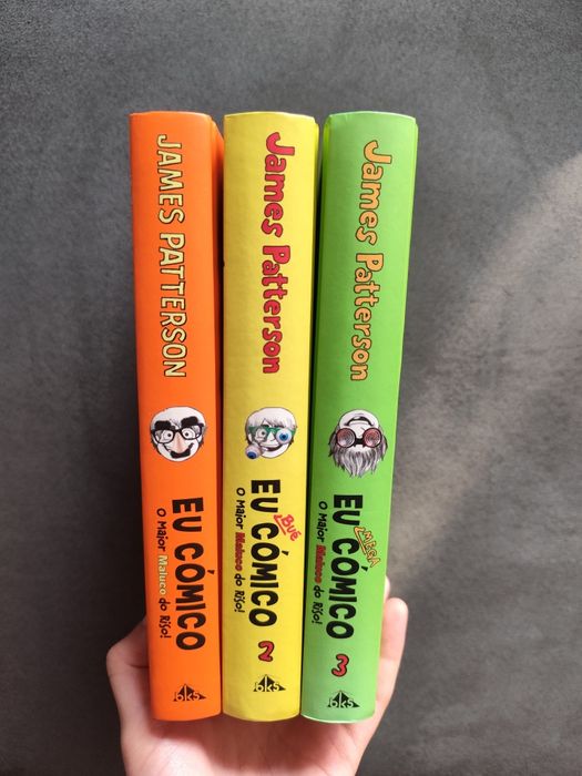 Livros 1, 2, 3 Coleção "Eu Cómico"