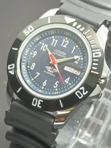 relógio de pulso automático Citizen para Homens, com 21 jóias japonesa