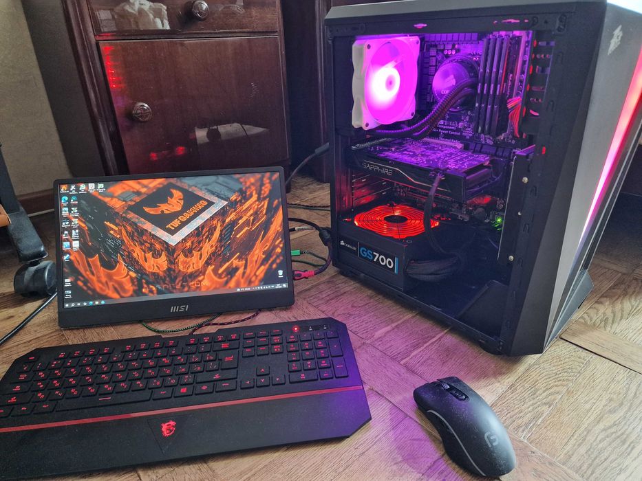 Ігровий ПК Intel Core I5 4,2GHz, Radeon RX570 8Gb, RAM 24Gb ASUS TUF Gaming