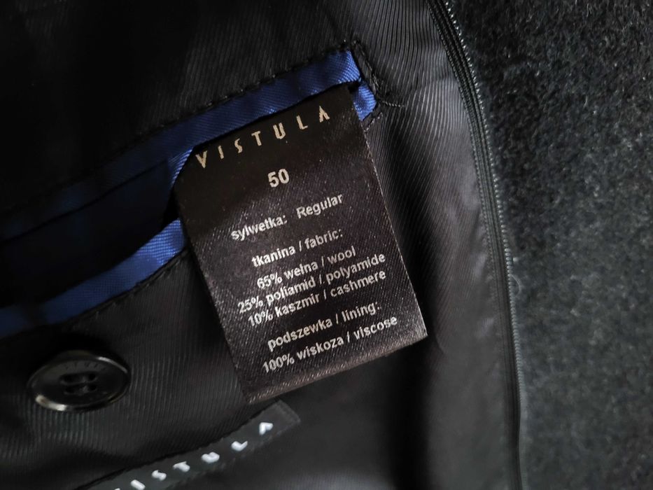 Płaszcz z podpinką VISTULA 50 - tka