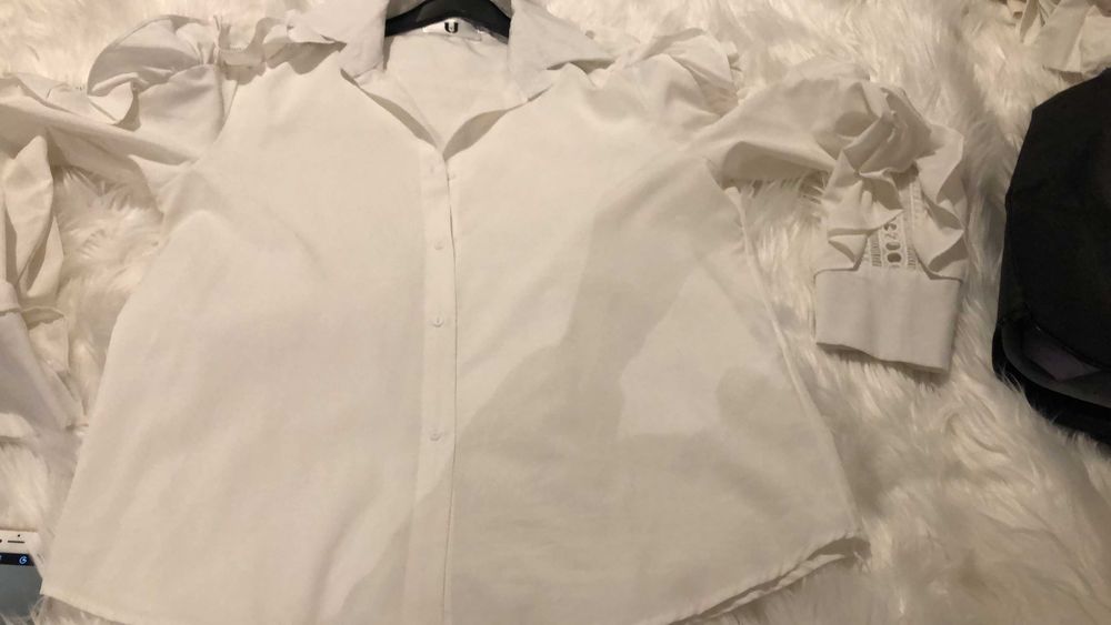 camisa branca tamanho m forever unique