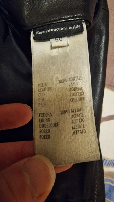 Blusão Versace - Pele Cordeiro Modelo exclusivo e Único.