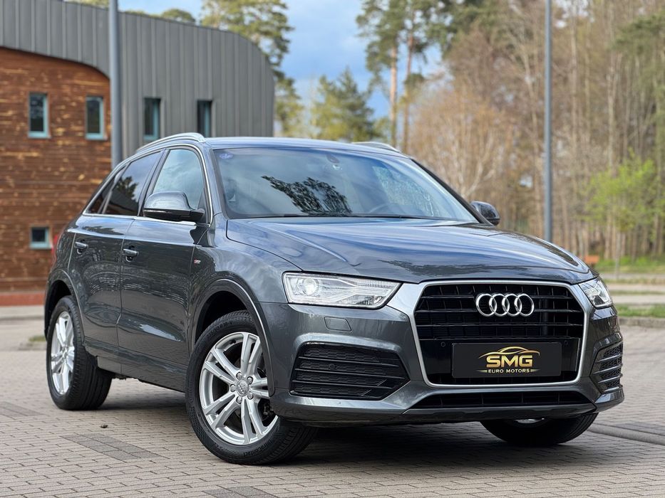 Audi Q3 *ROK GWARANCJI*LIFT S-Line Benzyna Automat S tronic LED