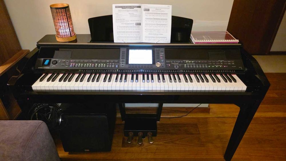 Yamaha CVP 509 PE Clavinova - piękny instrument dla wymagających