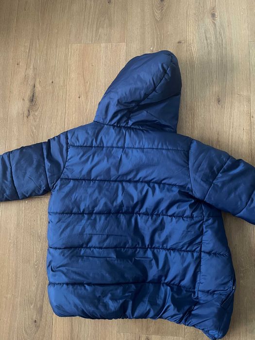 Kurtka chłopięca z kapturem przejściowa Guess roz. 140cm