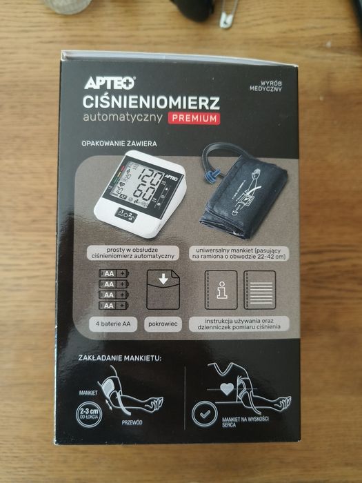 Ciśnieniomierz automatyczny Apteo Premium
