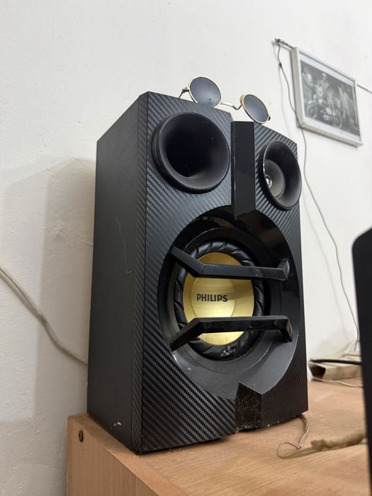 Sistema de som da Philips usado poucas vezes