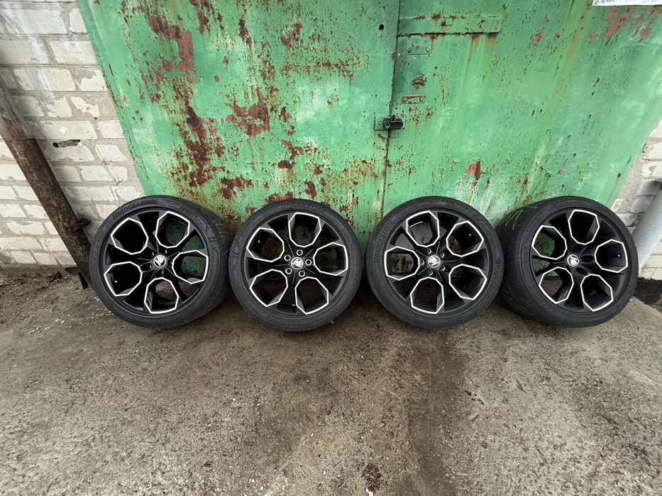 Титановые диски Skoda RS R18