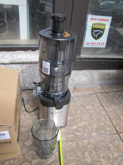 AMZCHEF Sokowirówka wolnoobrotowa wyciskarka owoców warzyw Slow Juicer 180W