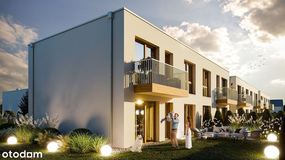 54 m² z prywatnym ogrodem | Mieszkanie blisko Wyspy Bolko