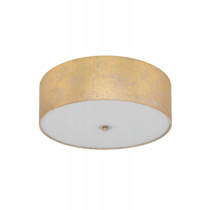Lampa Plafon okrągły Eglo Viserbella 47 x 19,5 cm żółto/ złoty110d